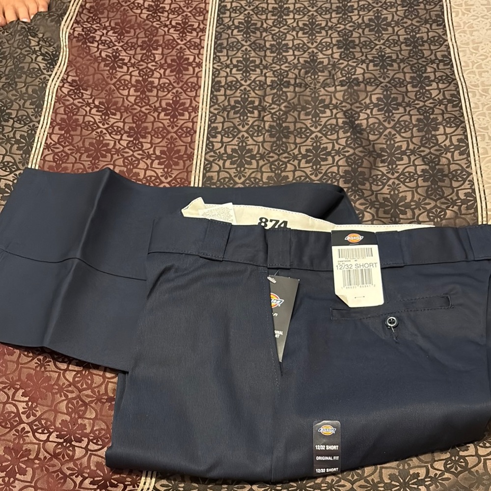 Dickies Blue Trousers Classic Fit